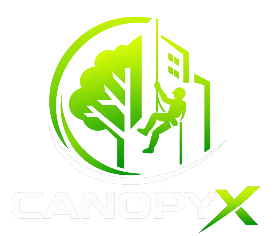 CanopyX Landscaping logo